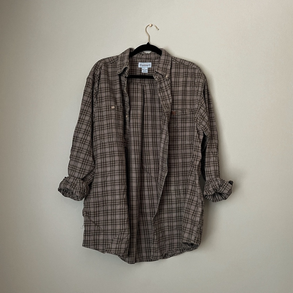 carhartt vintage cozy flannel